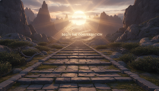 Path leading toward light