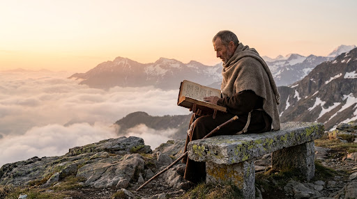 Priest Wisdom reflecting